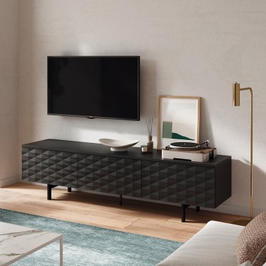 Mueble de TV Cross con patas metalicas Med 14