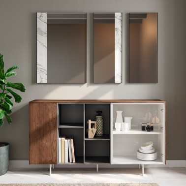 Aparador con vitrina Med 51