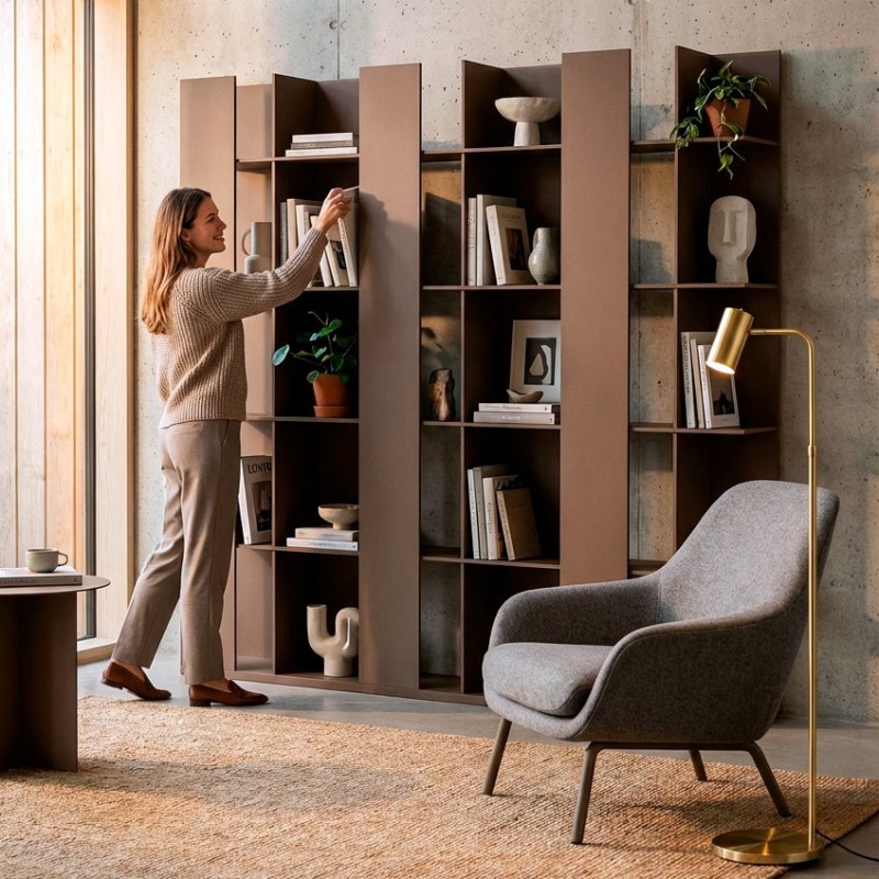 Estantería Lees 230x210 cm