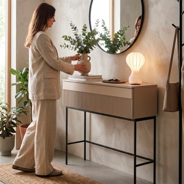 Consola con 1 puerta abatible Welcome ancho 88 cm