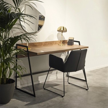 Escritorio de diseño moderno Nerd ancho 100 cm