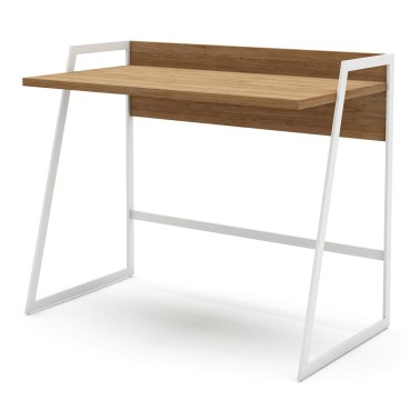 Escritorio de diseño moderno Nerd ancho 140 cm