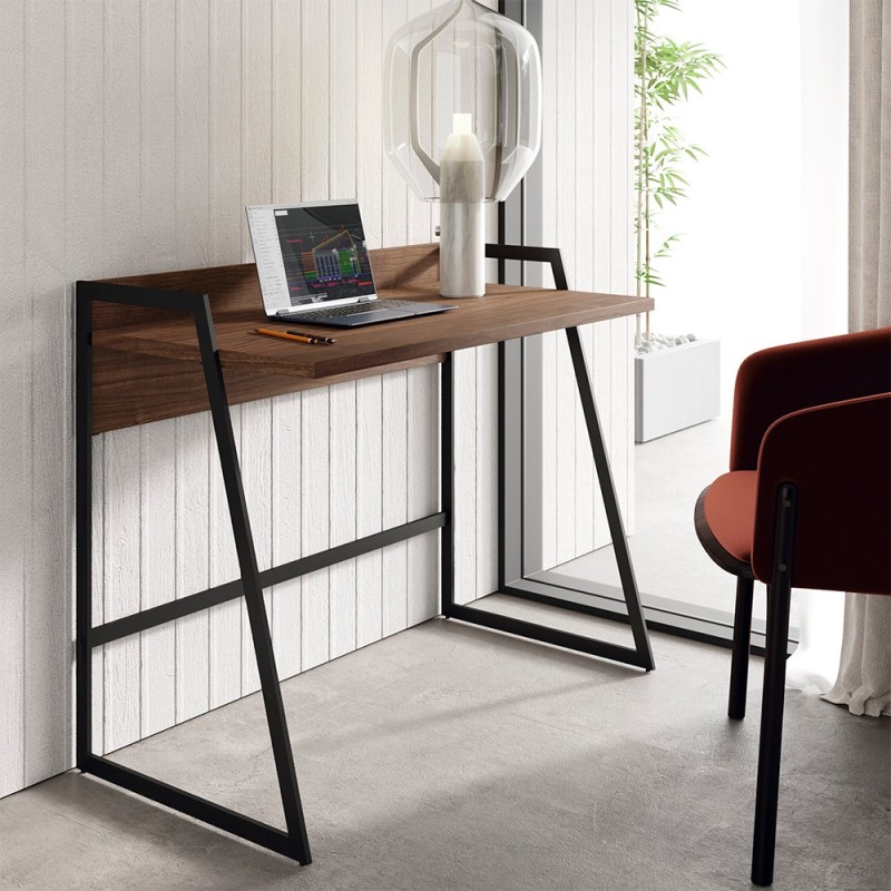 Escritorio de diseño moderno Nerd ancho 140 cm