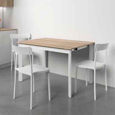 Mesa cocina poker minor de Cancio en melamina