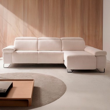 Sofa chaisselongue con asientos deslizantes Tokio