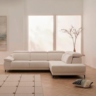 Sofa chaisselongue terminal con asientos deslizantes Munich