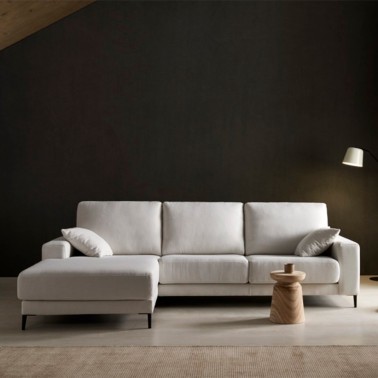 Sofa fijo con chaisselongue Oslo