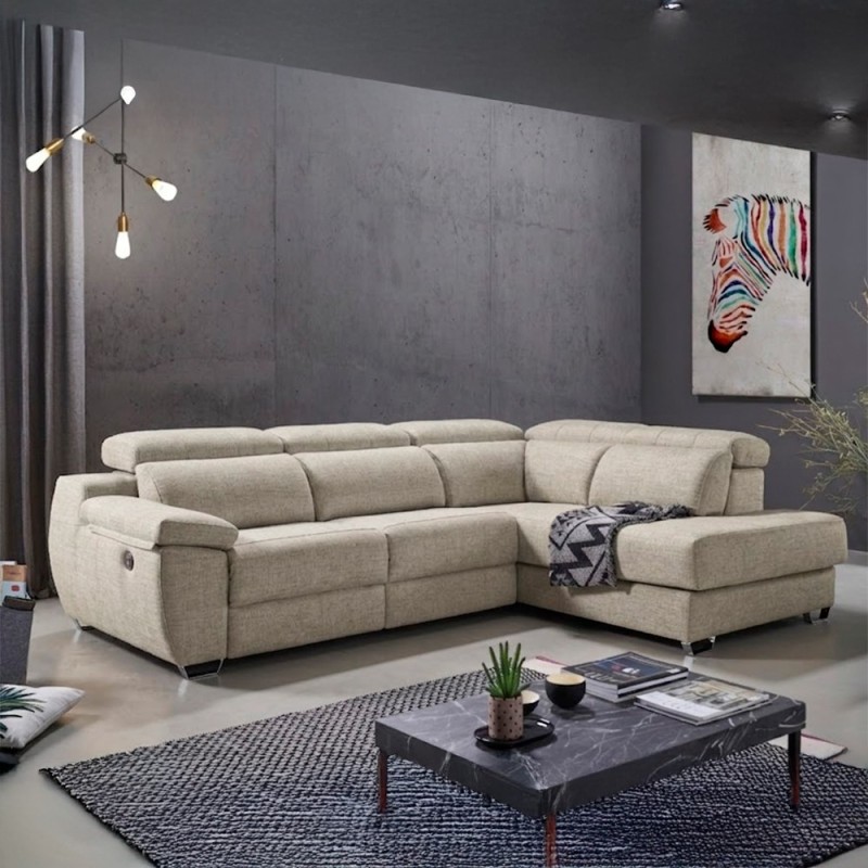 Sofa relax con chaisselongue Terminal Mix