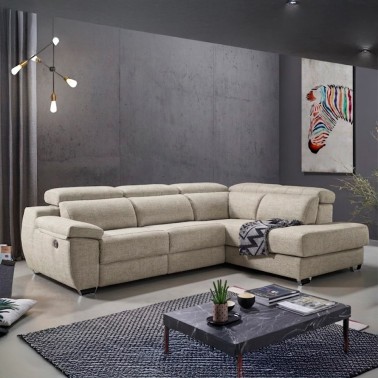 Sofa relax con chaisselongue Terminal Mix