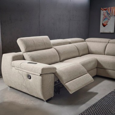 Sofa relax con chaisselongue Terminal Mix