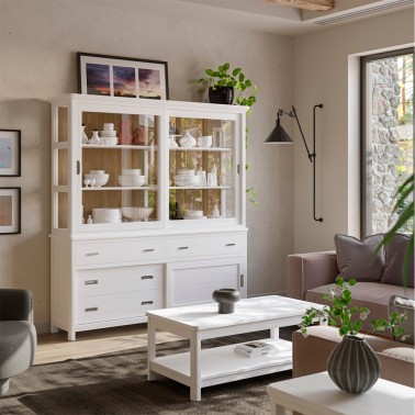 Vitrina con puertas correderas Cerdeña