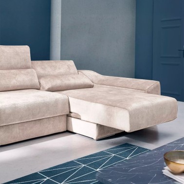 SOFA DESLIZANTE CON CHAISELONGUE CON ARCON ANKOR