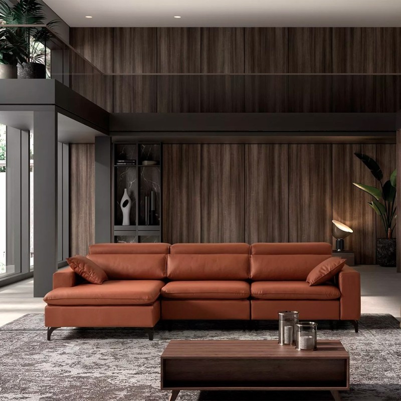 SOFA DESLIZANTE CON CHAISELONGUE ANTIA