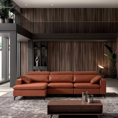 SOFA DESLIZANTE CON CHAISELONGUE ANTIA