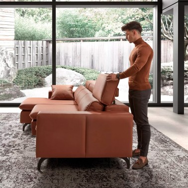 SOFA DESLIZANTE CON CHAISELONGUE ANTIA