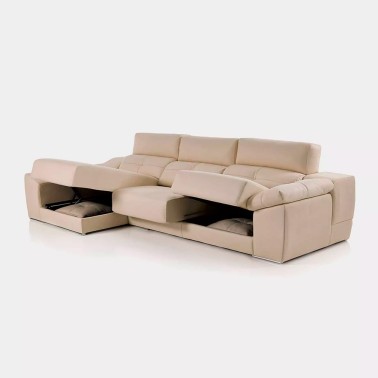 SOFA DESLIZANTE CON CHAISELONGUE CON ARCOON ATENZA