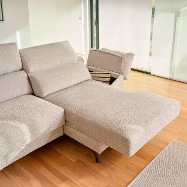 SOFA DESLIZANTE CON CHAISELONGUE CON ARCON AVALON
