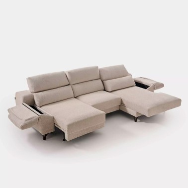 SOFA DESLIZANTE CON CHAISELONGUE CON ARCON AVALON