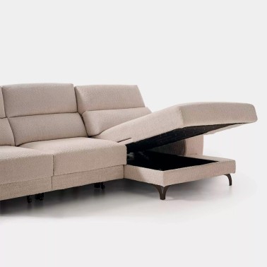 SOFA DESLIZANTE CON CHAISELONGUE CON ARCON AVALON