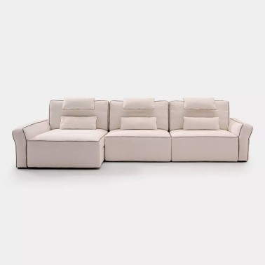 SOFA DESLIZANTE PLUS MANUAL CON CHAISELONGUE GRAVITY ELECTRICA RANDI