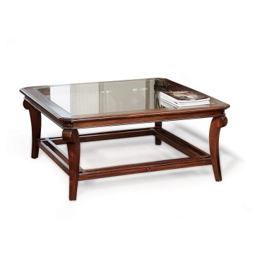 Mesa de cafe clasica 110x110 - LEO