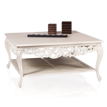 Mesa de centro clasica 100x100 - CHRISTINE