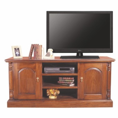 Mueble de TV clasico con 2 puertas