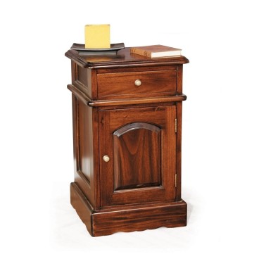 Mesita de noche clasica victoriana