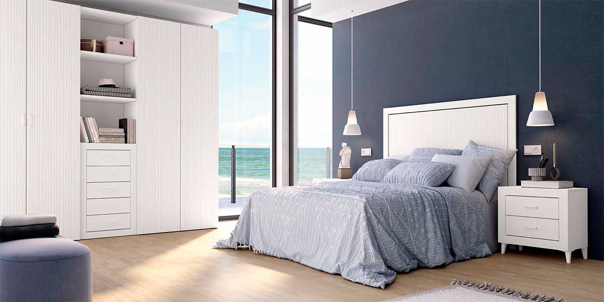 Dormitorio matrimonio con armario