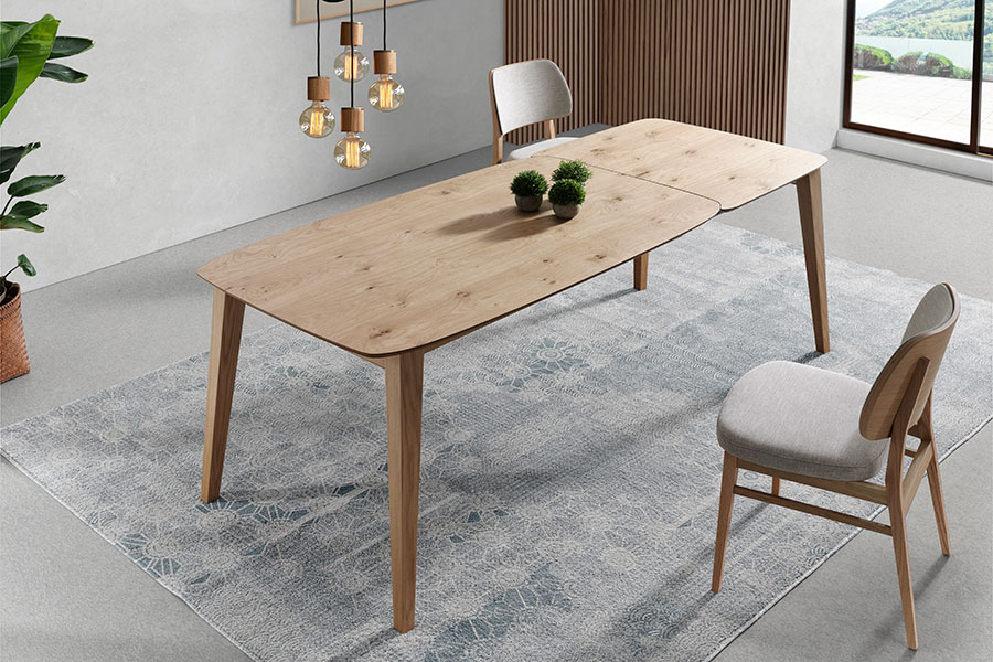 Mesa de comedor extensible