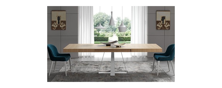 Las 5 mejores mesas de comedor extensibles en madera y metal