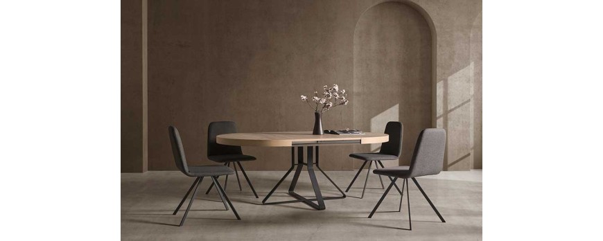 ¿Que tipo de patas son mejores para una mesa redonda extensible?