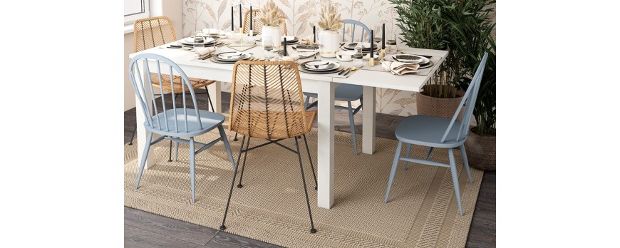 ¿Cómo elegir la mejor mesa de comedor para pisos pequeños?