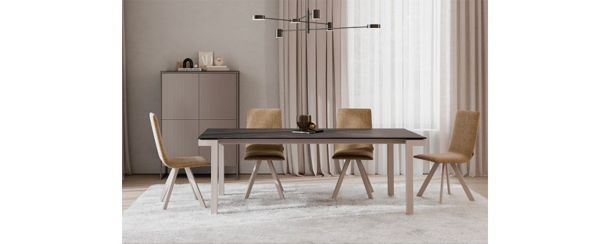 Cómo combinar sillas de comedor con mesas de diferentes materiales Cómo combinar sillas de comedor con mesas de diferentes materiales