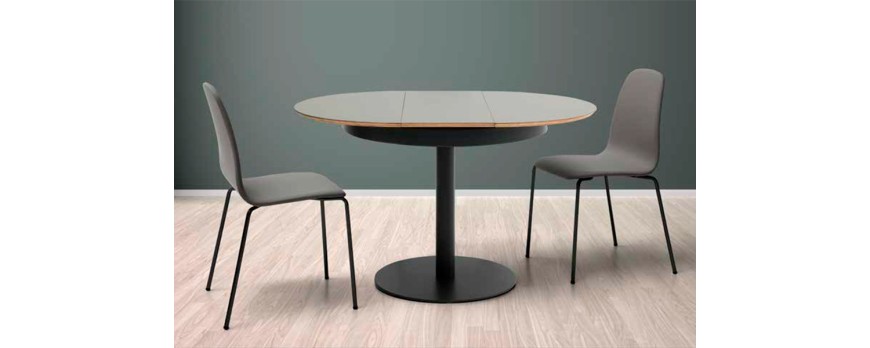 Cómo elegir mesa redonda extensible pequeña