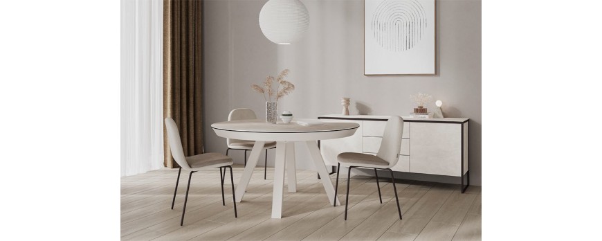 Cómo elegir la mejor mesa redonda extensible para tu comedor