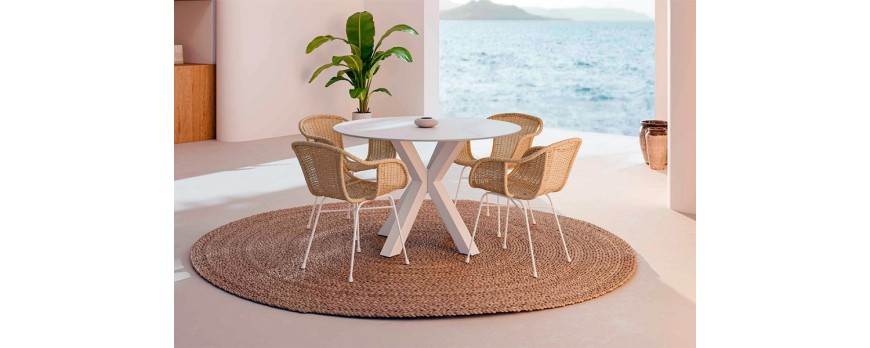 ¿Qué es una silla de comedor de ratán?