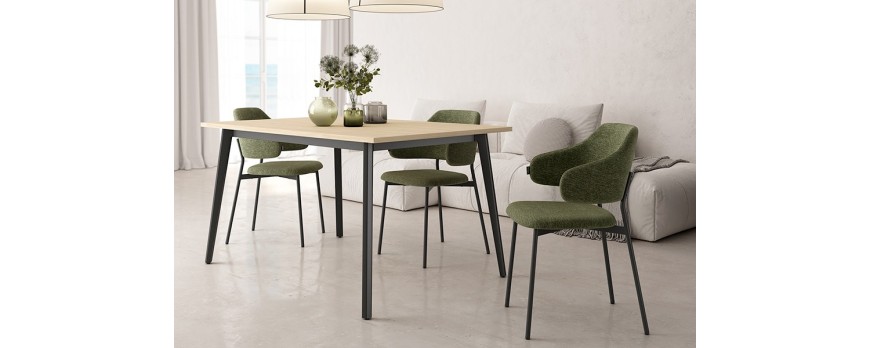 ¿Qué colores combinan mejor con unas sillas de comedor verdes?