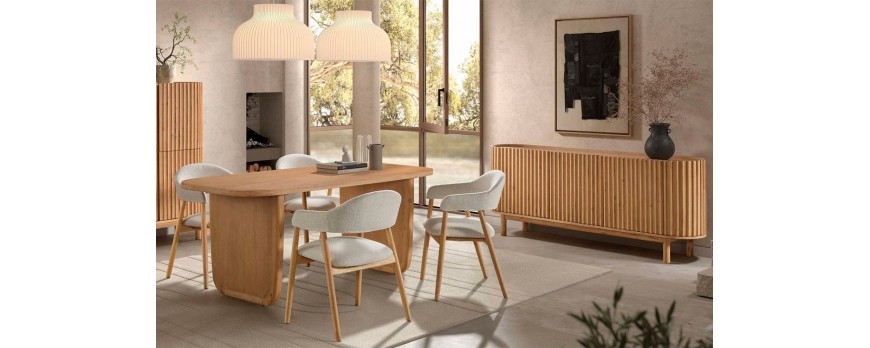 Cómo elegir el estilo de sillas de comedor según el estilo de la mesa