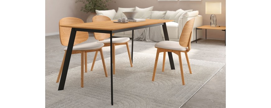 Por qué las sillas de comedor nórdicas son las preferidas de los interioristas