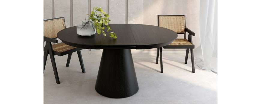 Cuándo es aconsejable usar una mesa de comedor redonda extensible Cuándo es aconsejable usar una mesa de comedor redonda extensible