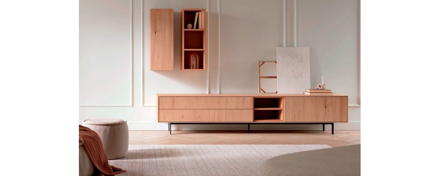 Cómo integrar un mueble TV en un salón pequeño sin sobrecargar el espacio Cómo integrar un mueble TV en un salón pequeño sin sobrecargar el espacio