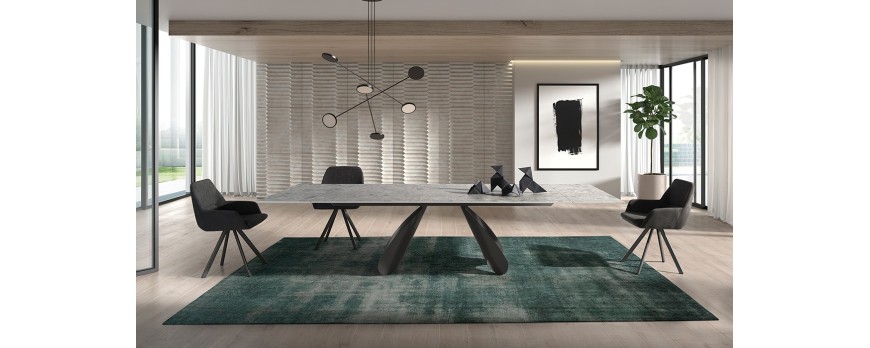 Cómo decorar el comedor con una mesa de comedor extensible como protagonista