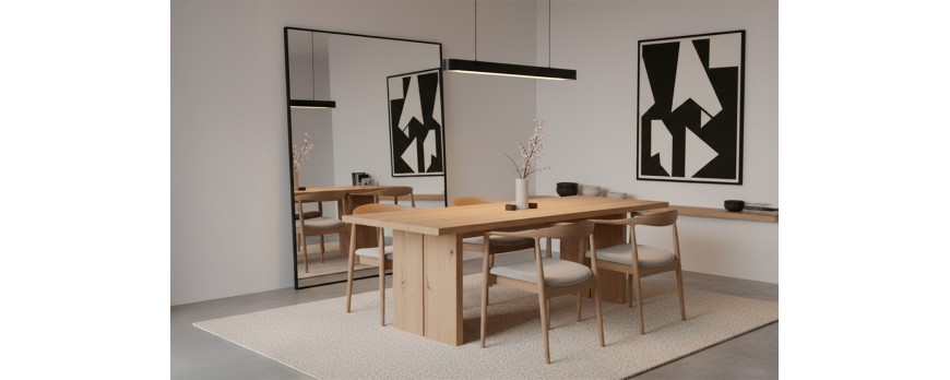 Ideas para decorar un comedor minimalista