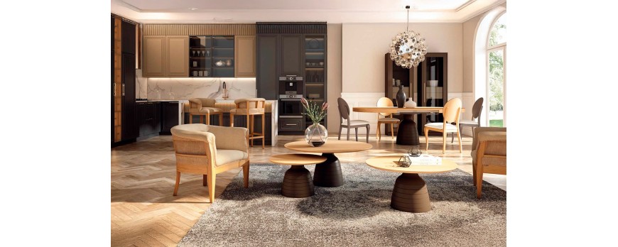 Cómo delimitar la zona de la mesa de comedor en un espacio abierto