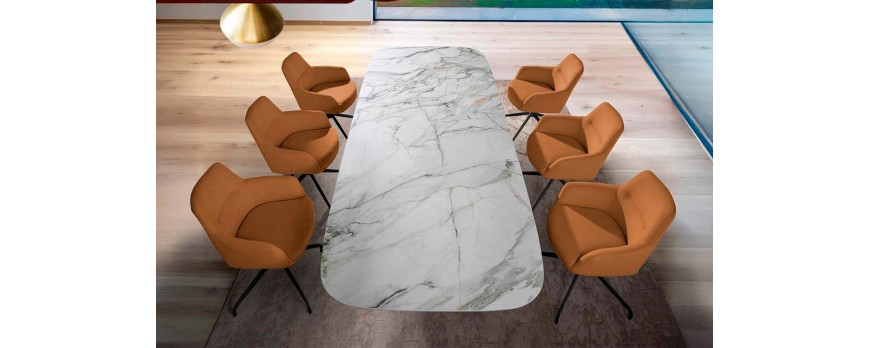 ¿Cuánto tiene que medir una mesa para 6 personas?