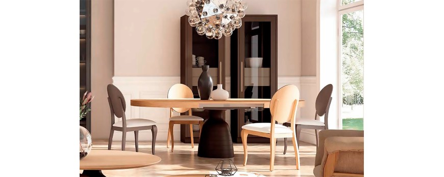 Cómo elegir el tamaño perfecto de una mesa redonda extensible