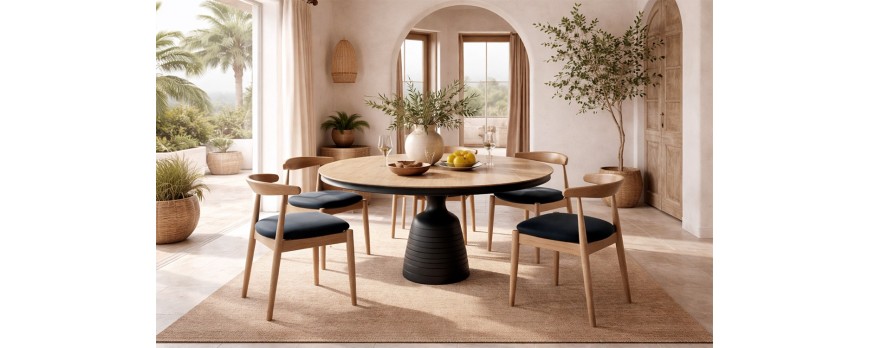 Por qué elegir una mesa de comedor redonda extensible: sus 5 mayores ventajas