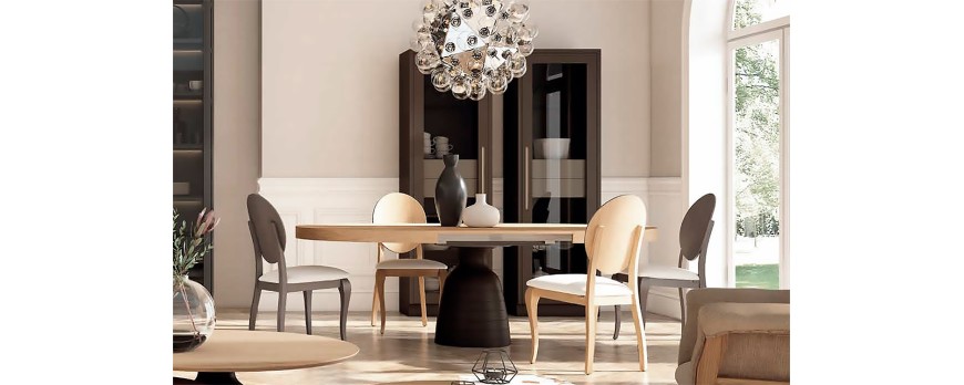 Cómo elegir una mesa redonda extensible de comedor para un piso pequeño