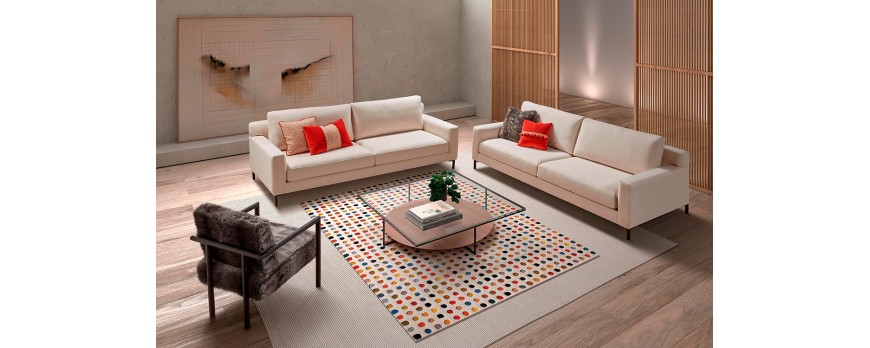 Cómo elegir el tamaño del sofá en un salón cuadrado